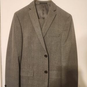 Boys Youth Gray FULL SUIT Brooks Brothers